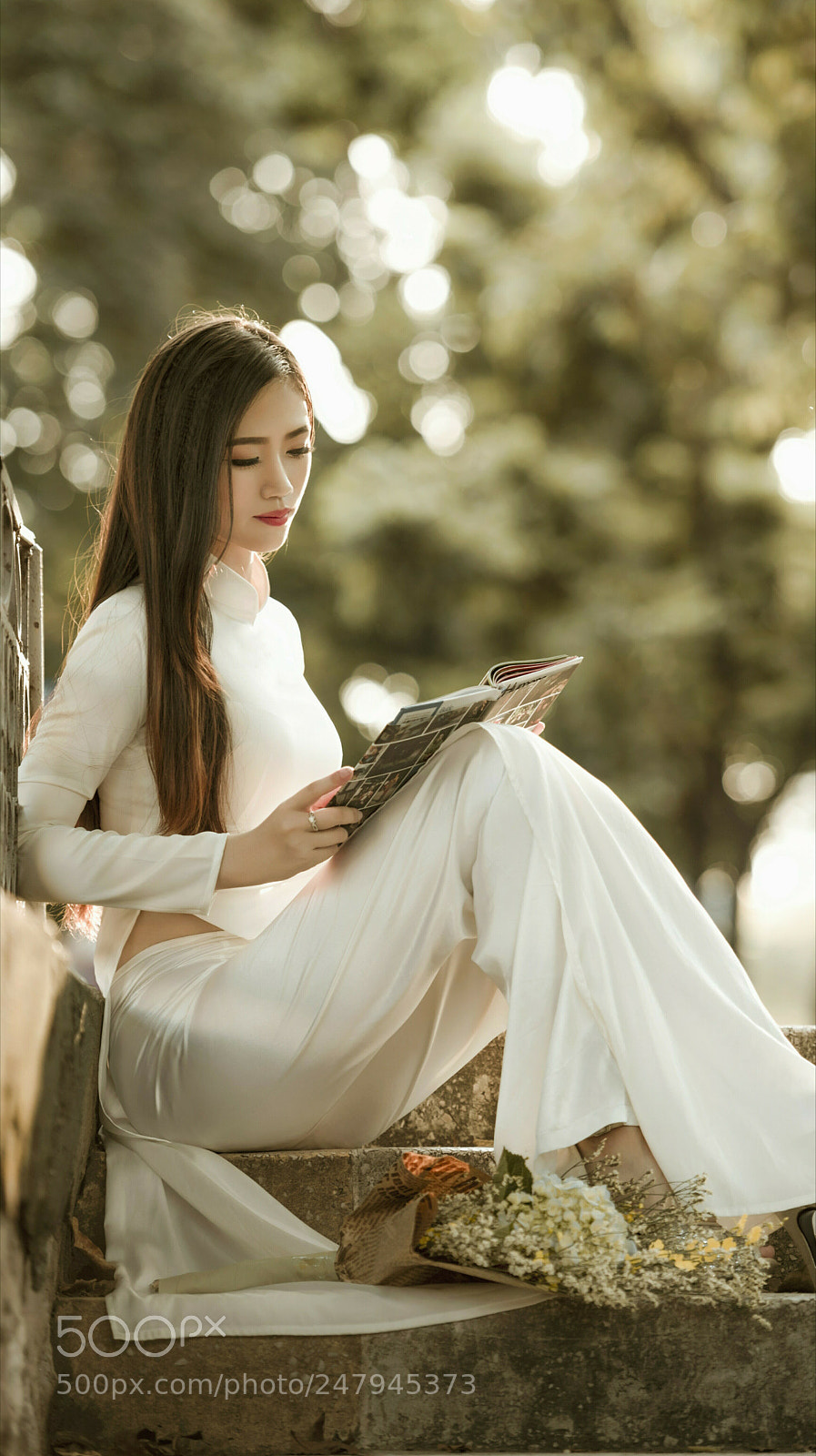 Nikon D810 sample photo. Long dress photography