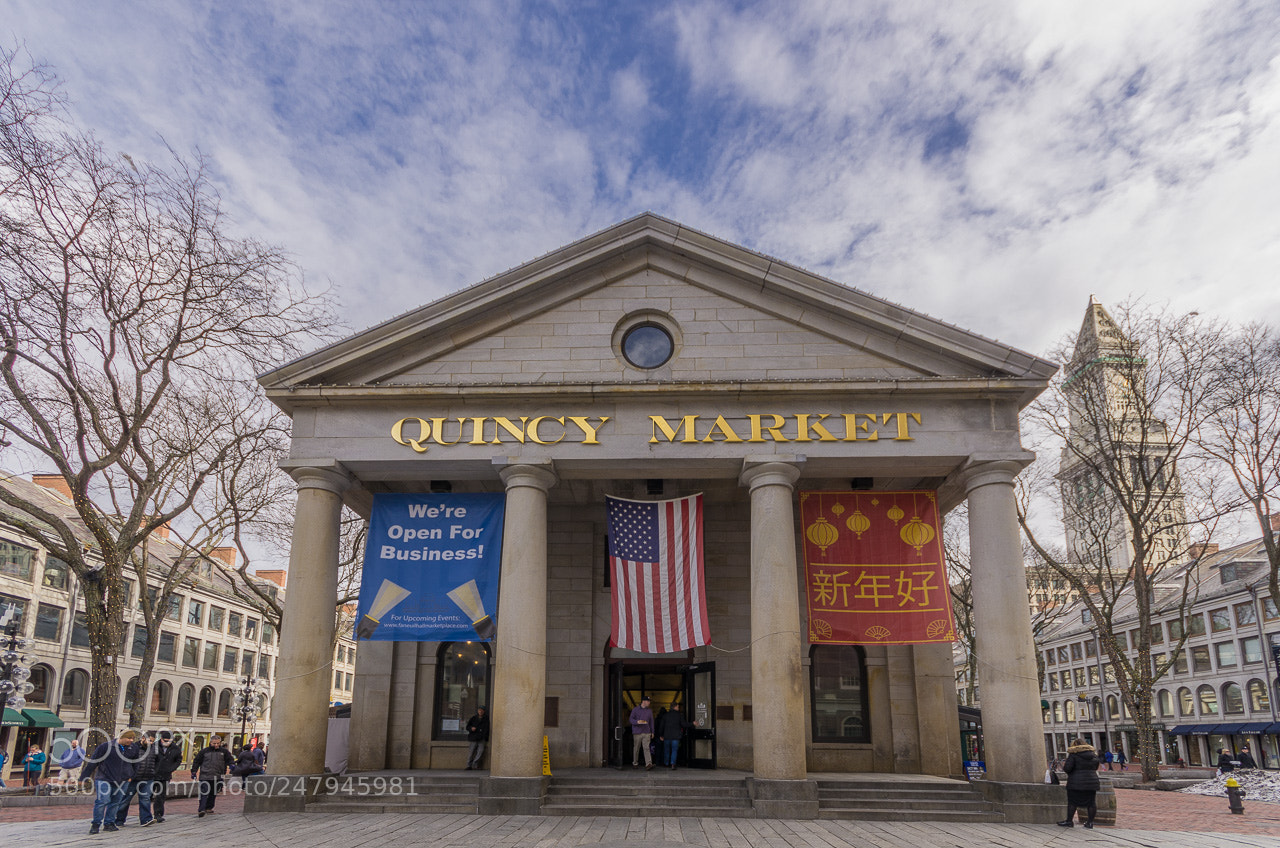 Pentax K-5 sample photo. Quincy market photography