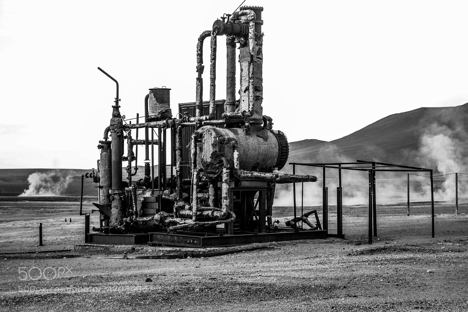 Nikon D60 sample photo. Power plant photography