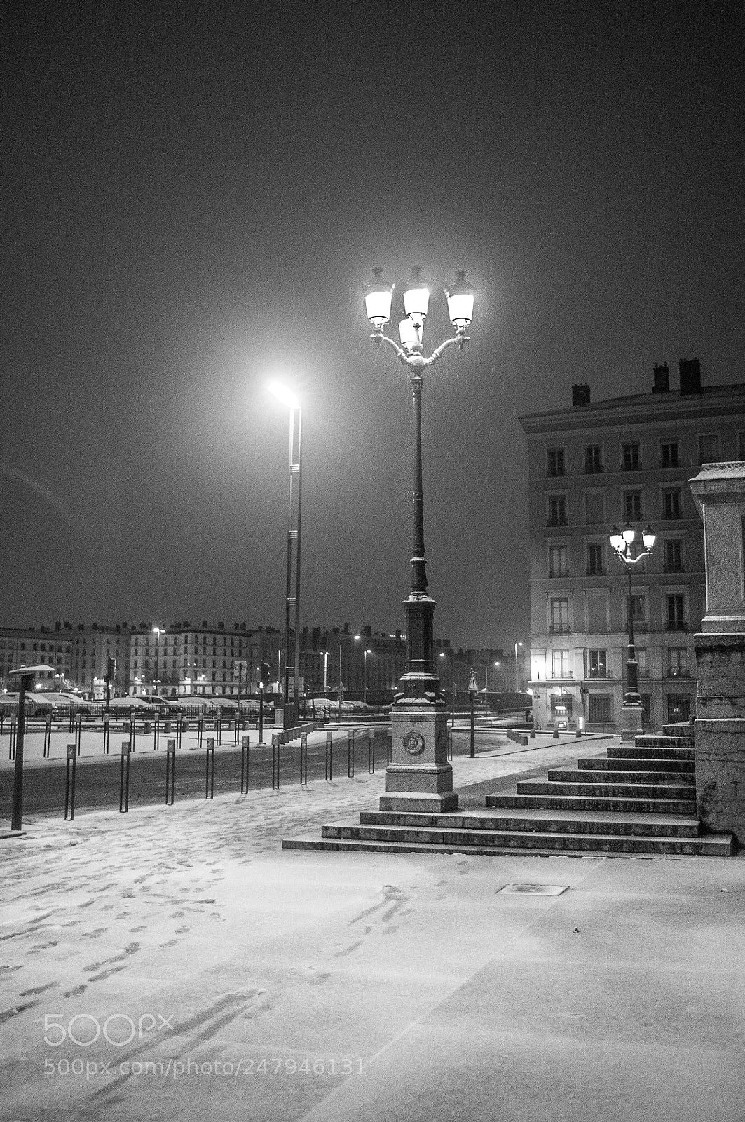 Pentax K-r sample photo. Snow photography
