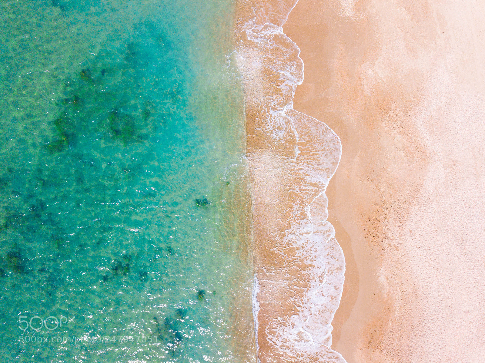 DJI FC220 sample photo. Caesarea beach photography