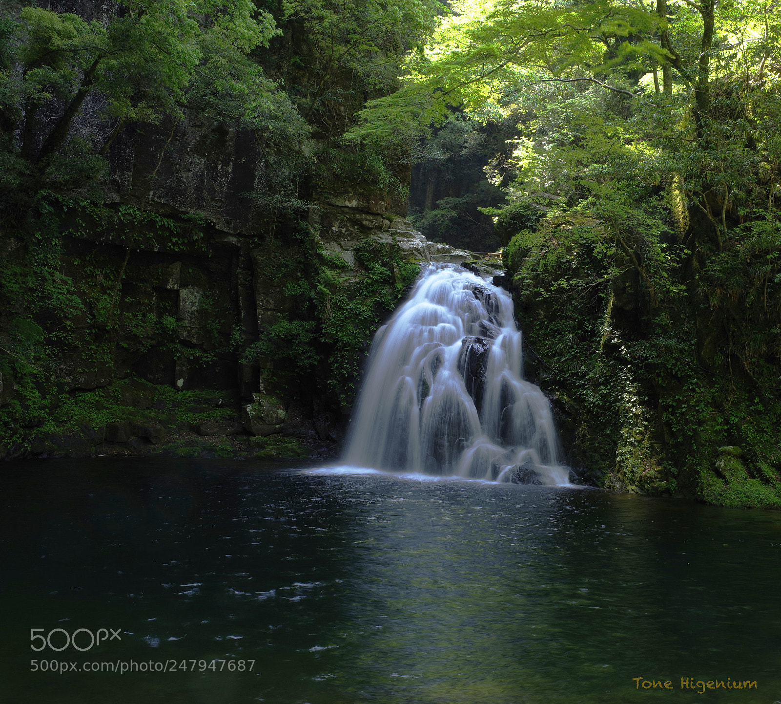 Pentax K-1 sample photo. Akame 48 falls photography