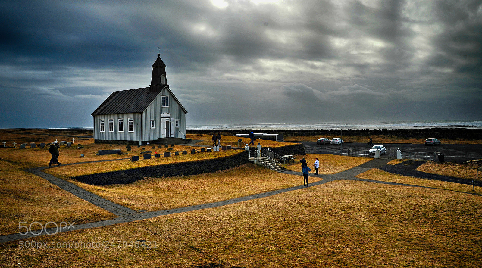 Nikon D700 sample photo. Islande eglise photography