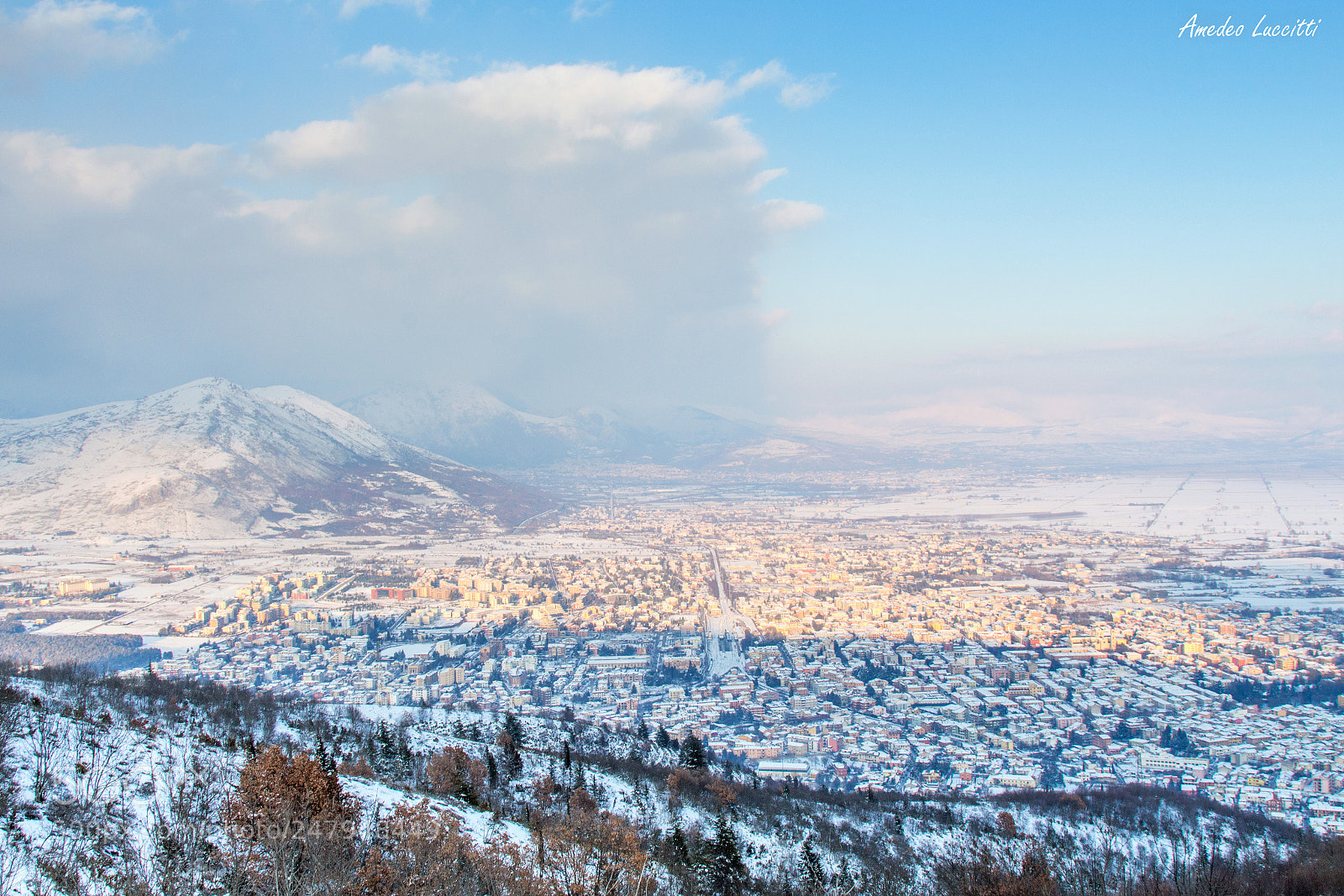Canon EOS 700D (EOS Rebel T5i / EOS Kiss X7i) sample photo. Snow in the city photography