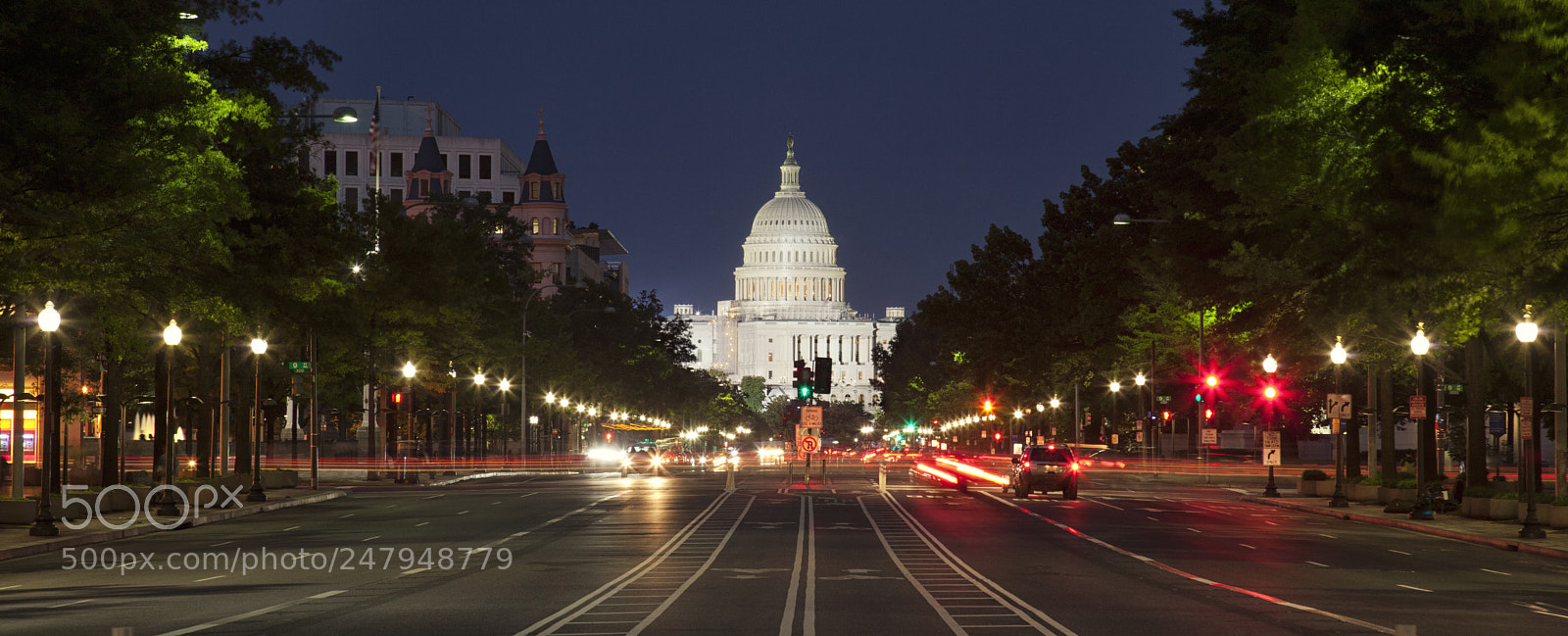 Canon EOS 5D Mark II sample photo. Us capitol and constitution photography