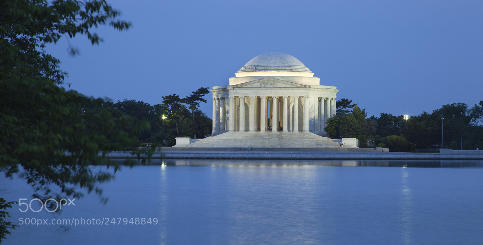 Canon EOS 5D Mark II sample photo. The jefferson memorial in photography