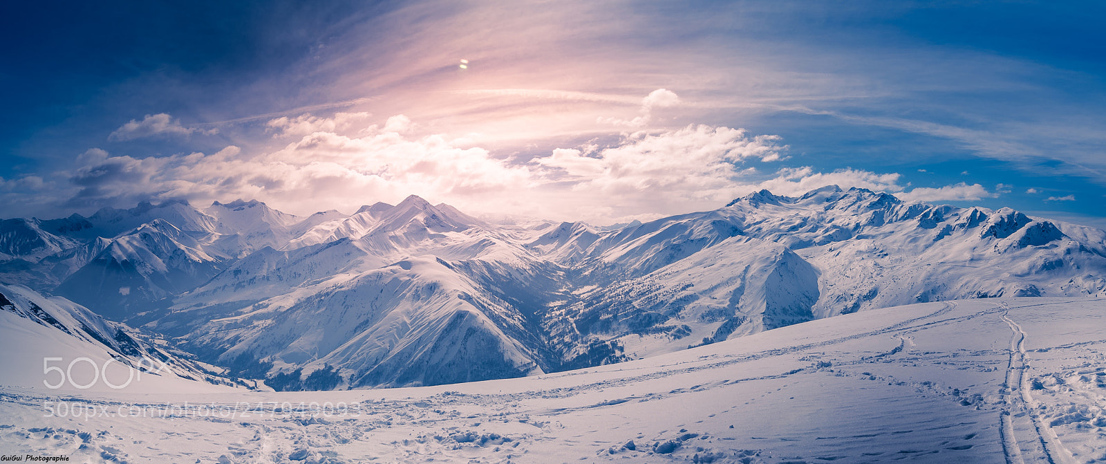 Nikon D5600 sample photo. Panoramique des alpes photography