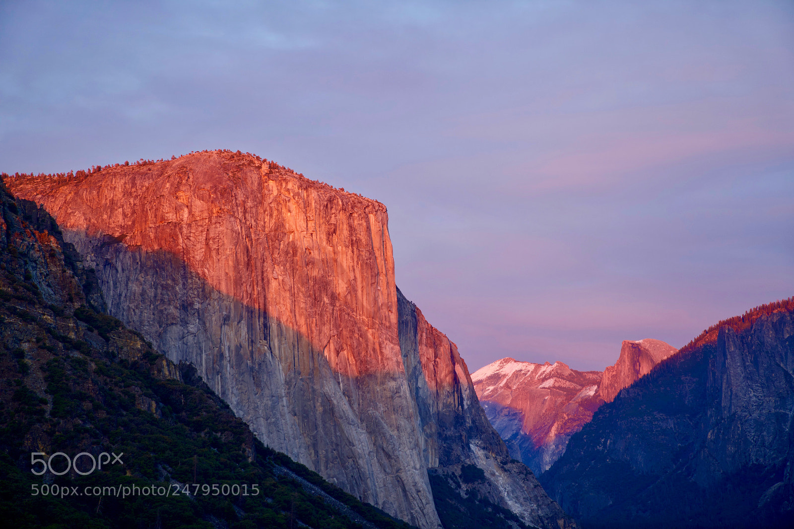 Sony a7R III sample photo. Yosemite valley at sunset photography