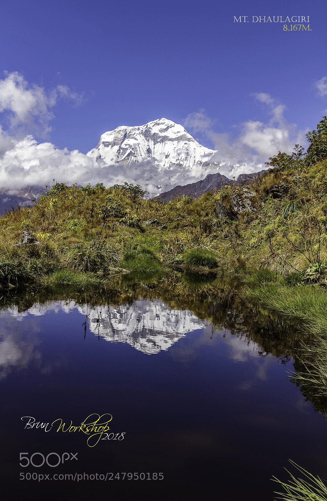 Canon EOS 7D sample photo. Mt dhaulagiri photography
