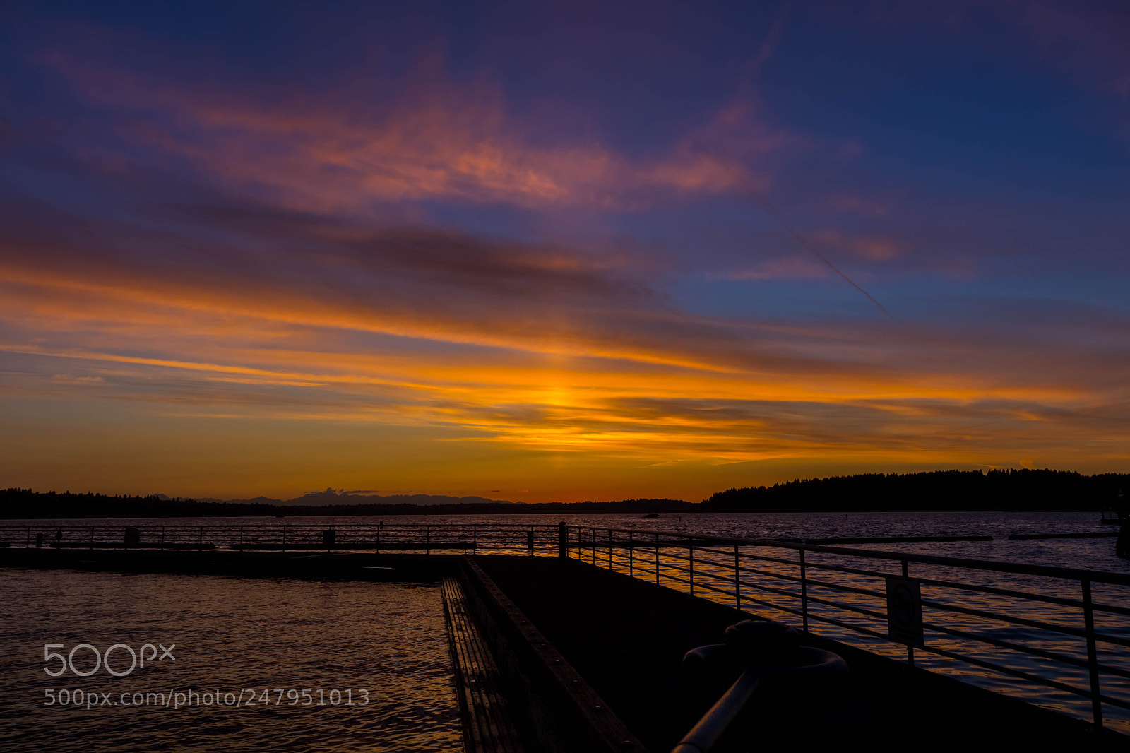Canon EOS 80D sample photo. Sunset on the lake-seattle photography