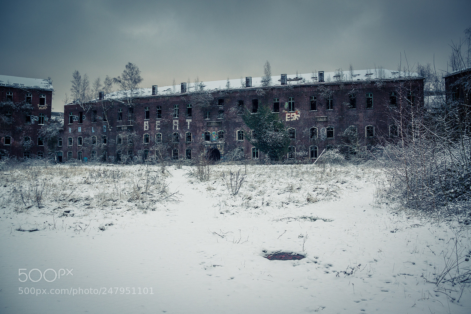 Canon EOS 500D (EOS Rebel T1i / EOS Kiss X3) sample photo. Snowy beat fort de photography