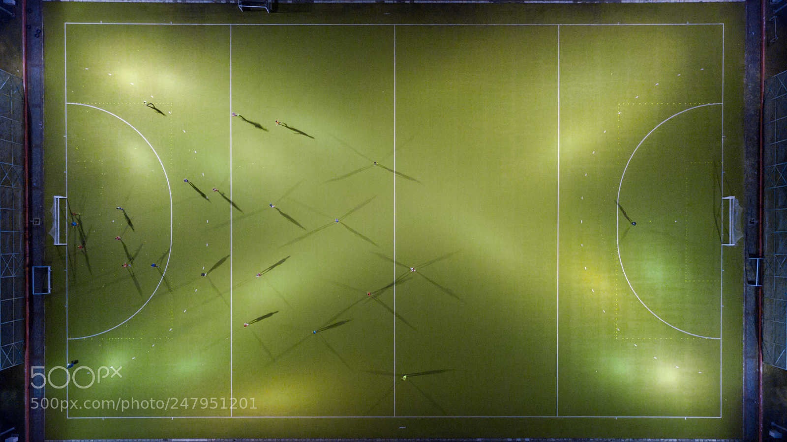 DJI FC220 sample photo. Sport at night photography