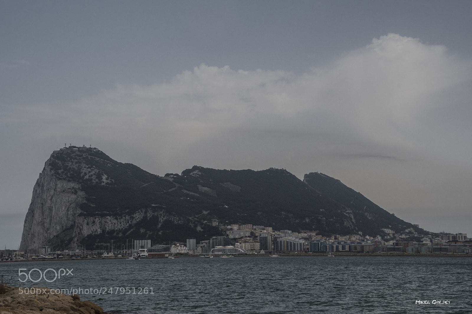 Nikon D500 sample photo. Peñón de gibraltar photography