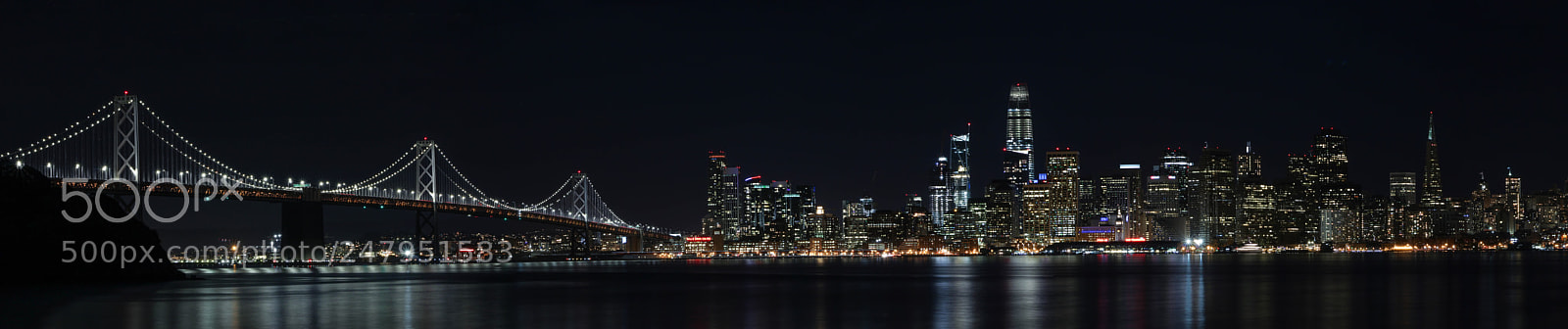Canon EOS 1200D (EOS Rebel T5 / EOS Kiss X70 / EOS Hi) sample photo. Sf twilight skyline_pano photography