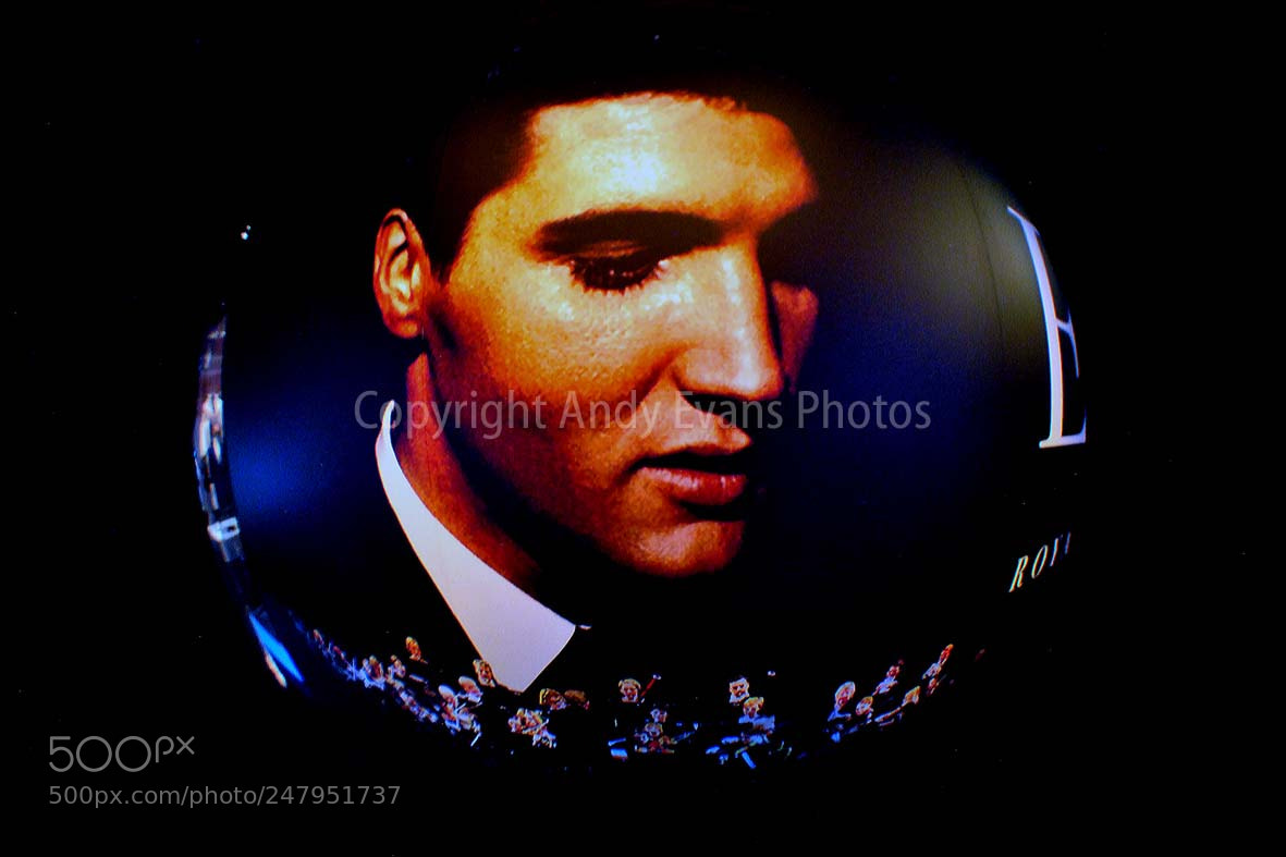 Nikon D3000 sample photo. Elvis presley on tour photography