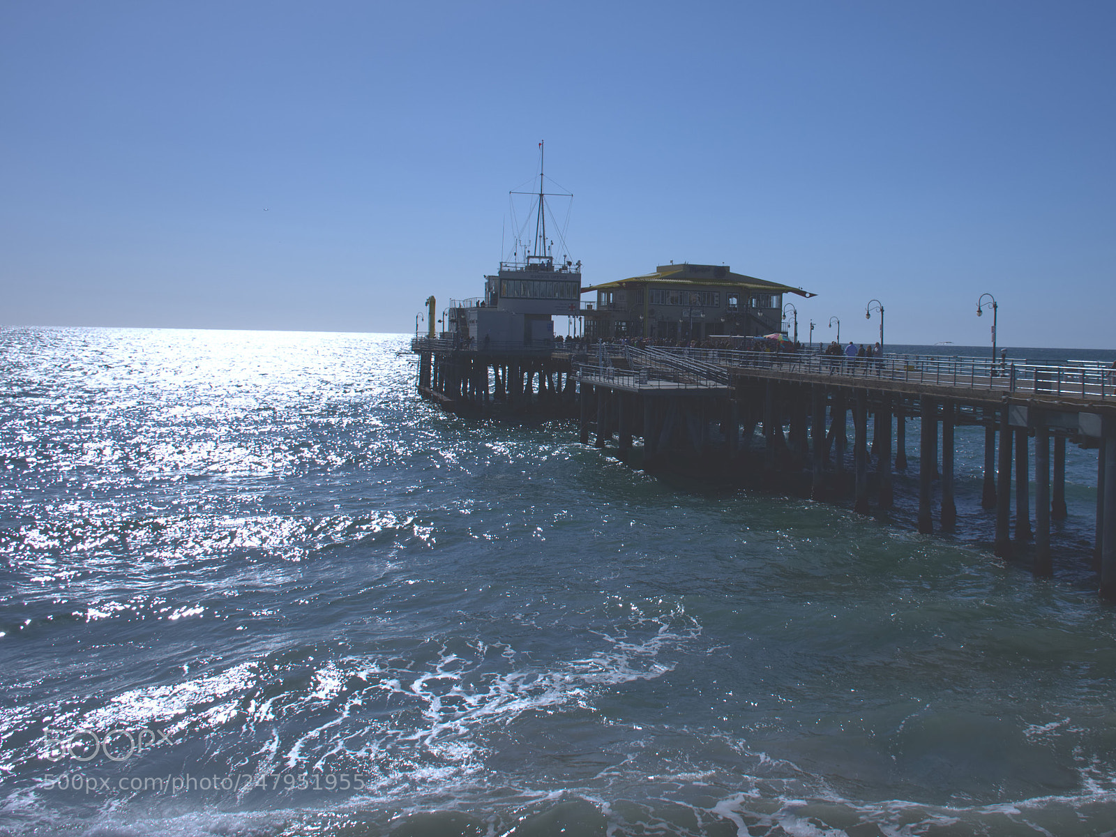 Nikon D7200 sample photo. Pier at dusk photography