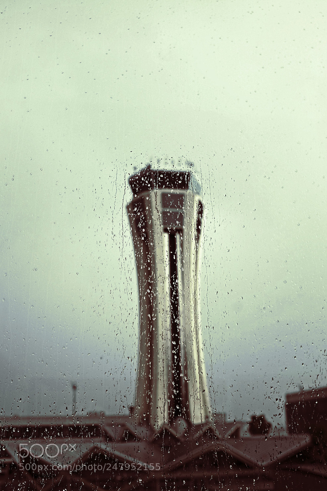 Fujifilm X100S sample photo. Rain tower photography