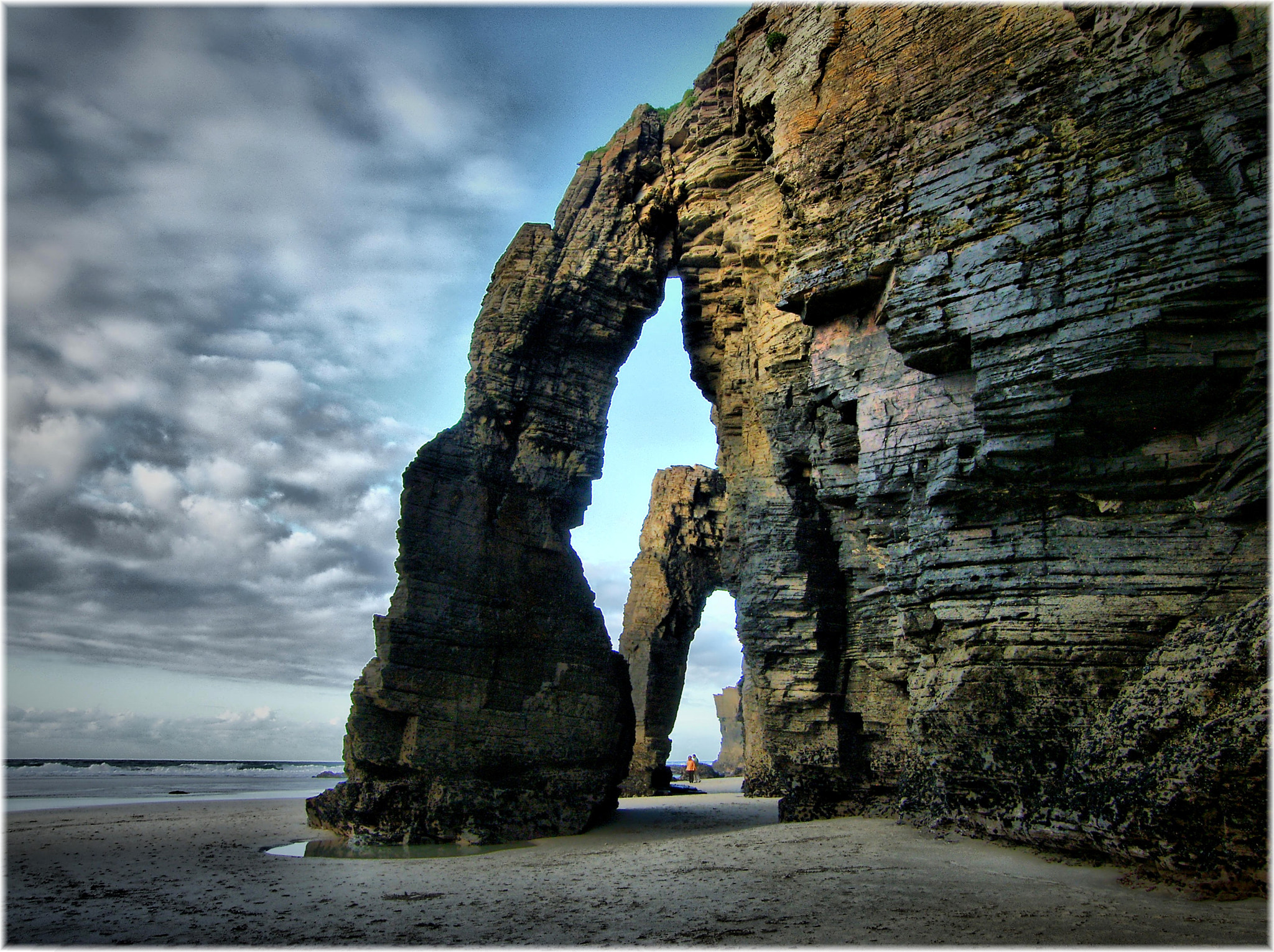 Samsung Pro 815 sample photo. Praia das catedrais en ribadeo (lugo) photography