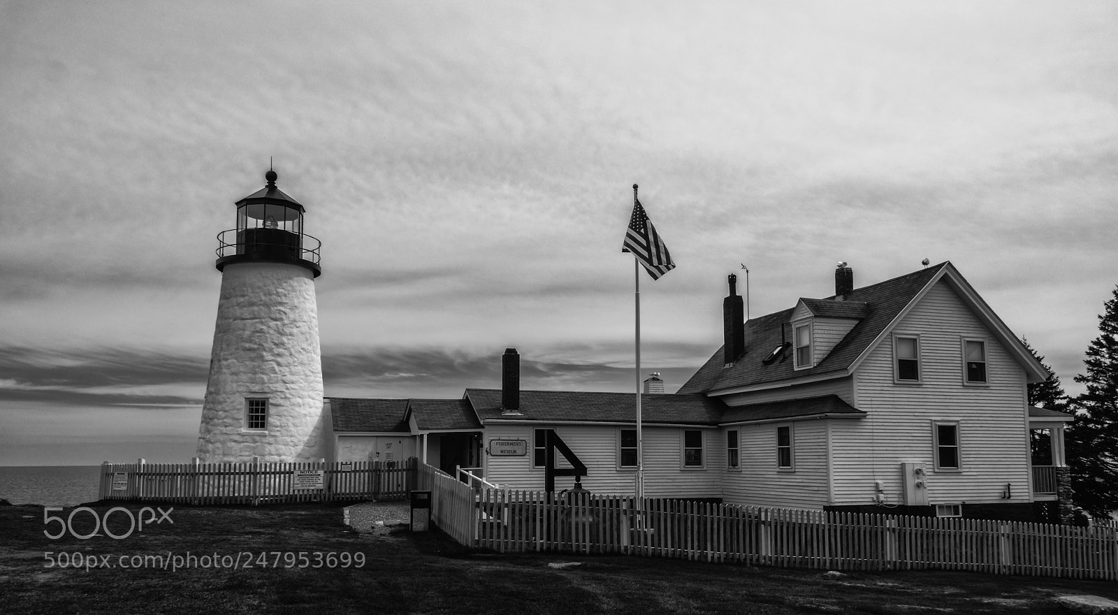 Nikon D800 sample photo. Pemaquid point bw photography