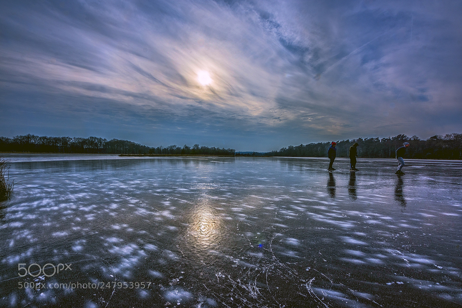 Sony SLT-A65 (SLT-A65V) sample photo. Stars on ice photography