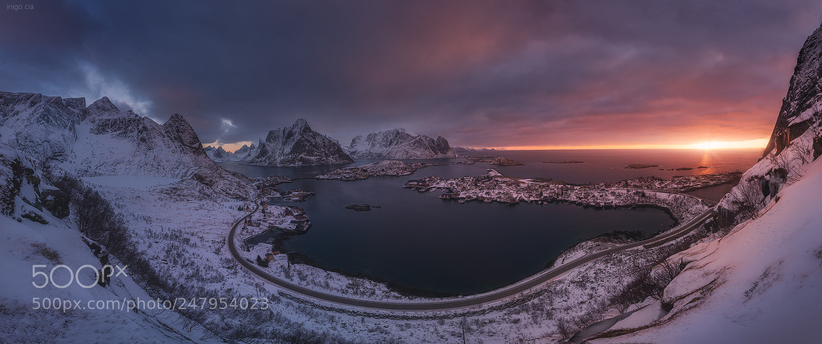 Nikon D800 sample photo. Reine grand view photography