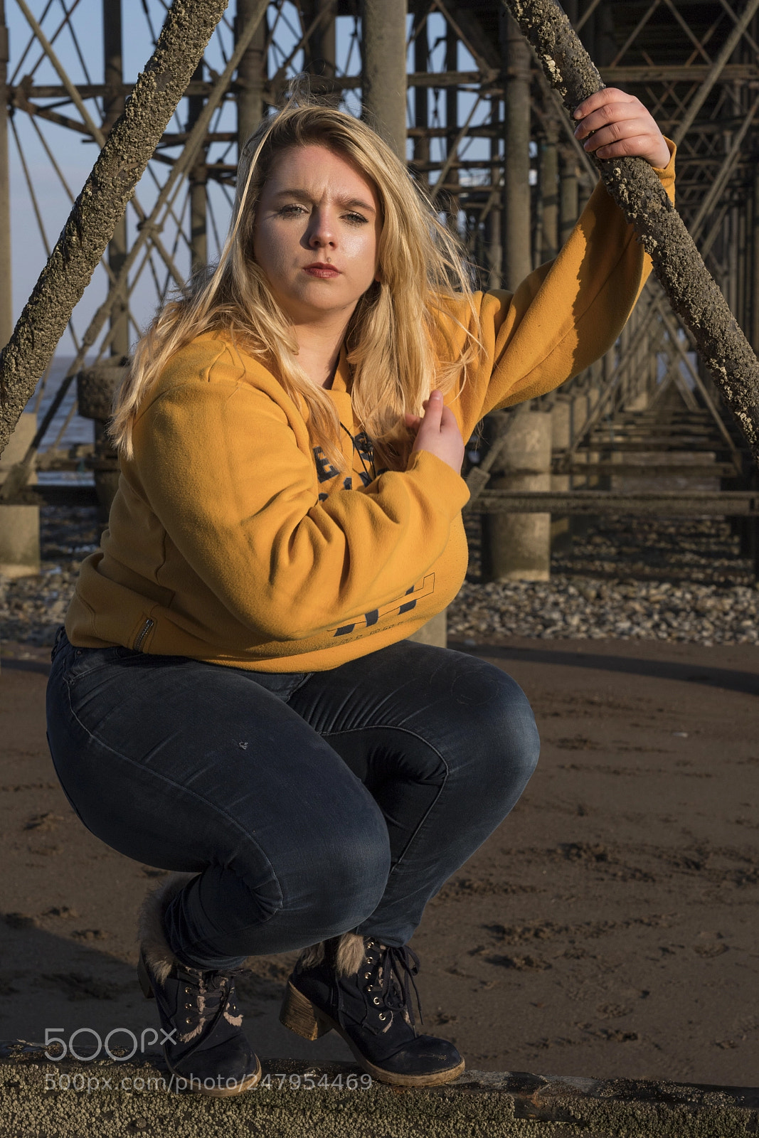 Canon EOS 6D Mark II sample photo. Under the pier photography