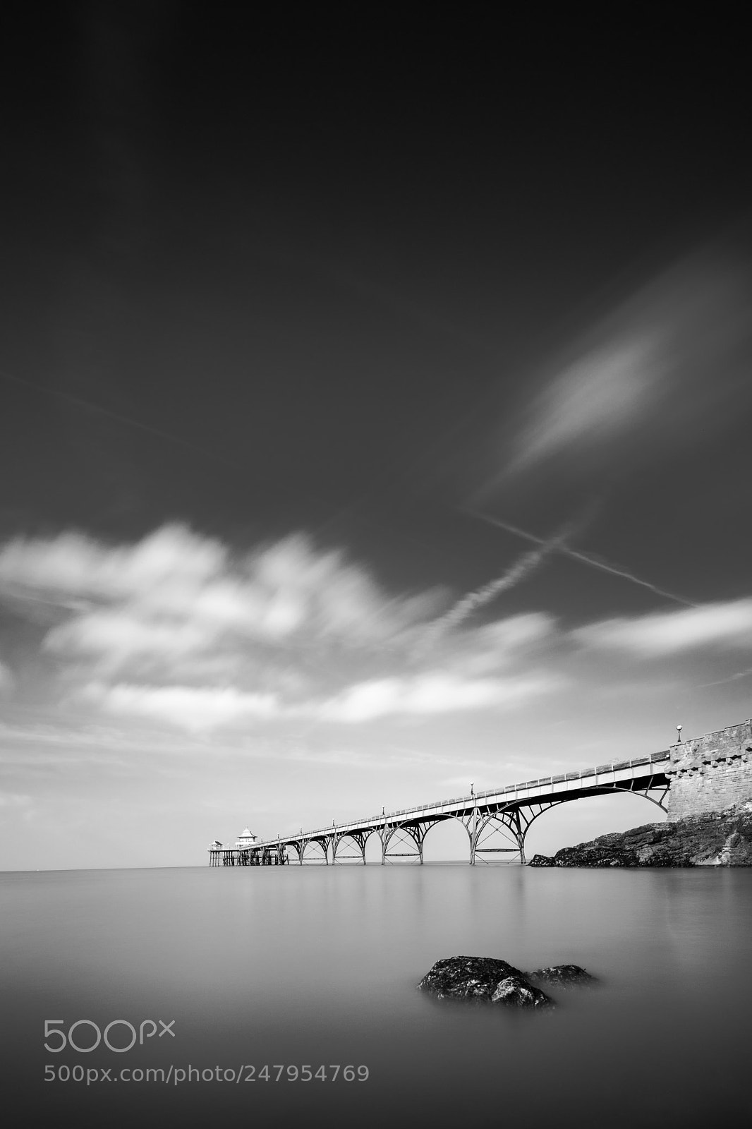 Nikon D850 sample photo. Clevedon pier photography