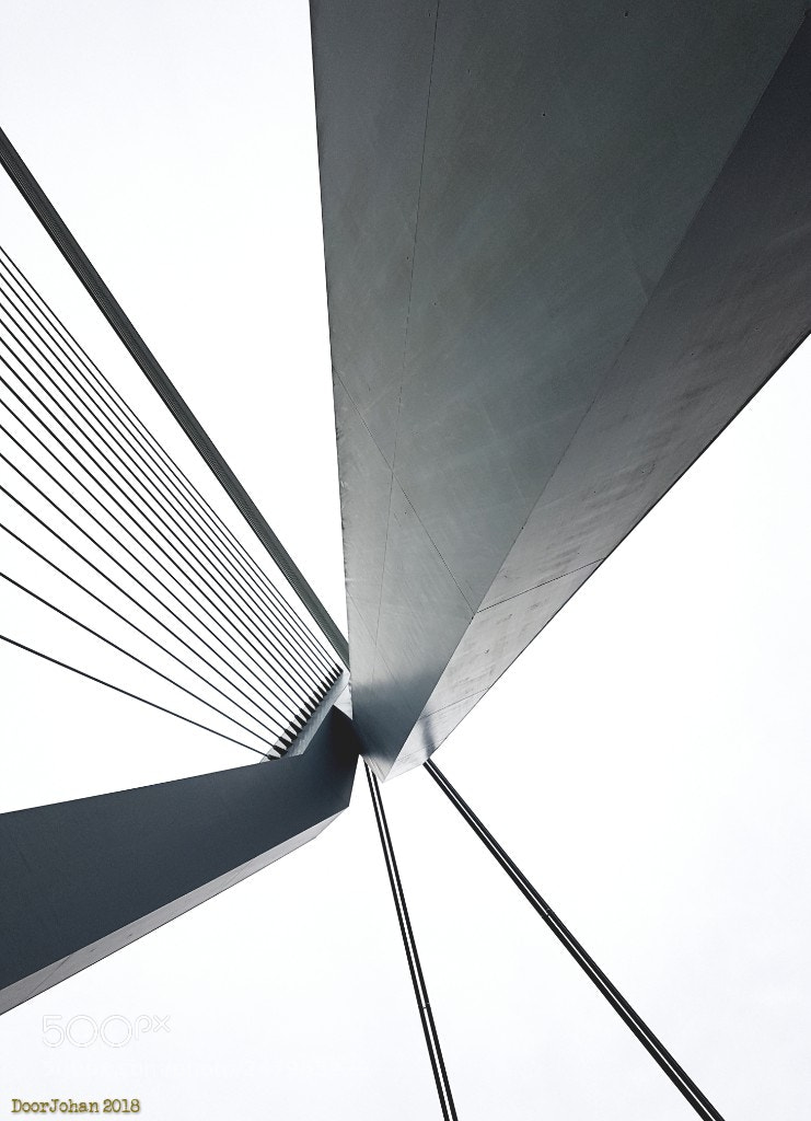 Samsung Galaxy S7 sample photo. Erasmusbrug rotterdam photography