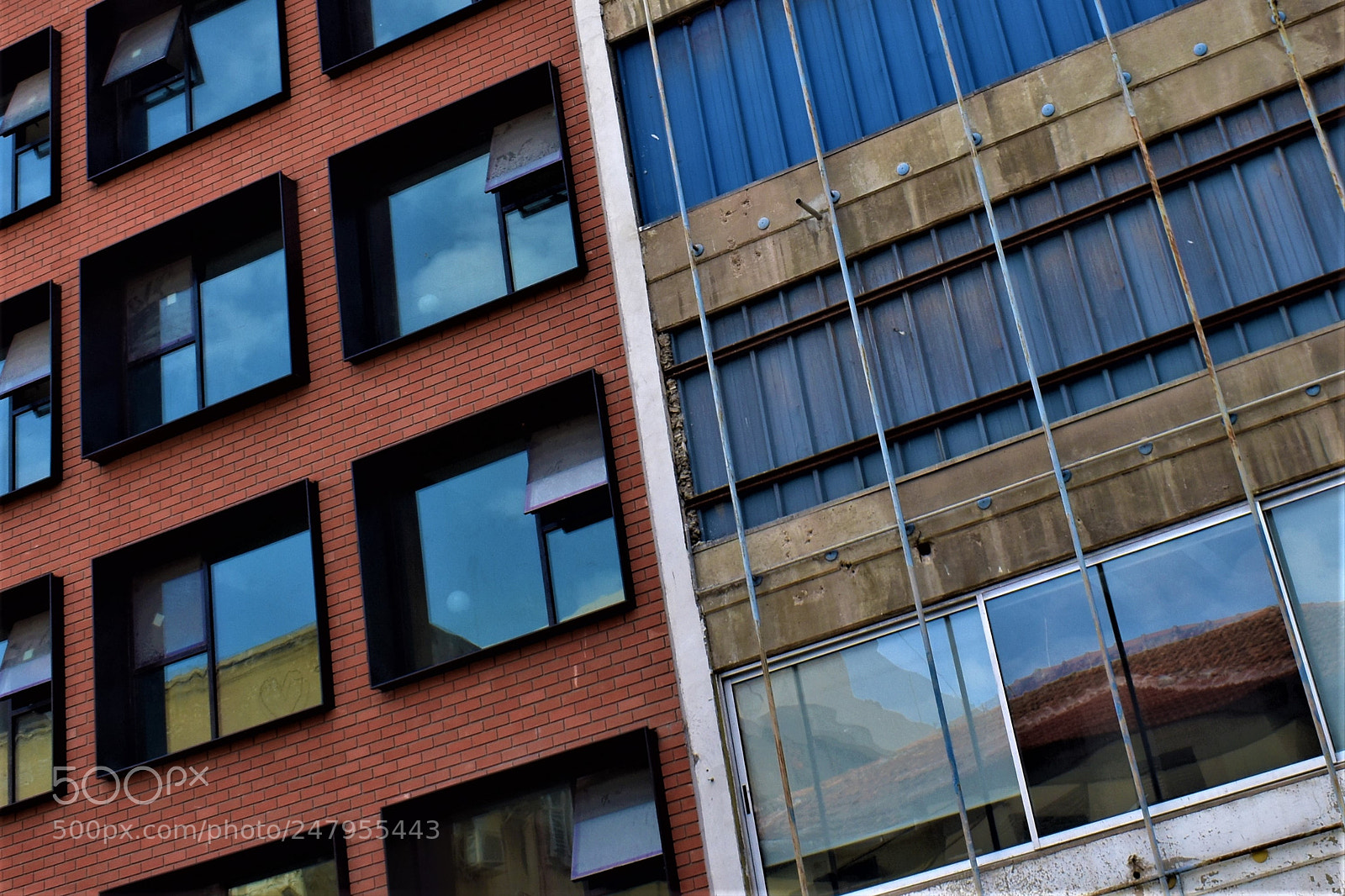 Nikon D3400 sample photo. Buildings old and new photography