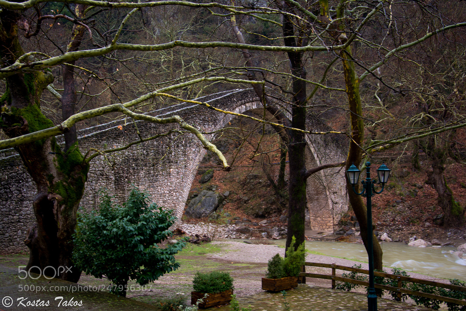 Nikon D5200 sample photo. Stone bridge. photography