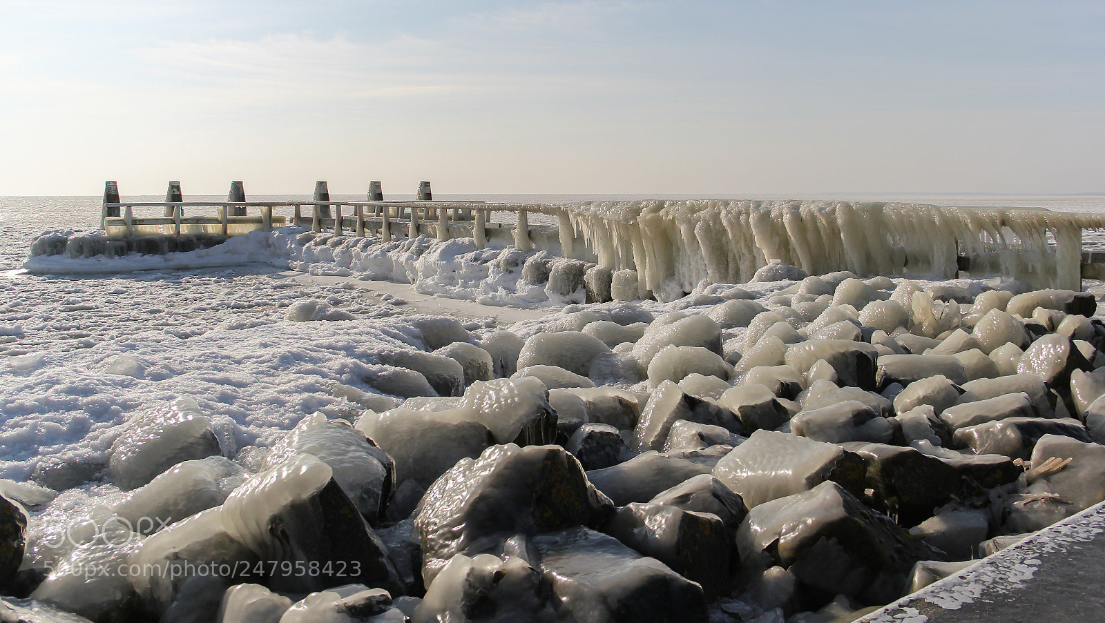 Canon EOS 60D sample photo. Water,wind en vorst. photography
