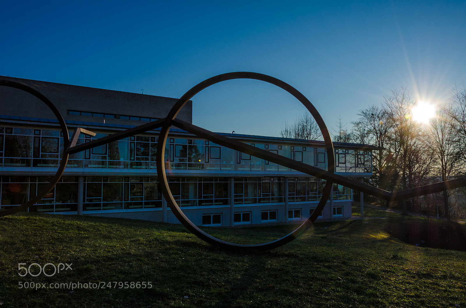 Nikon D5100 sample photo. Modern art in marbach photography