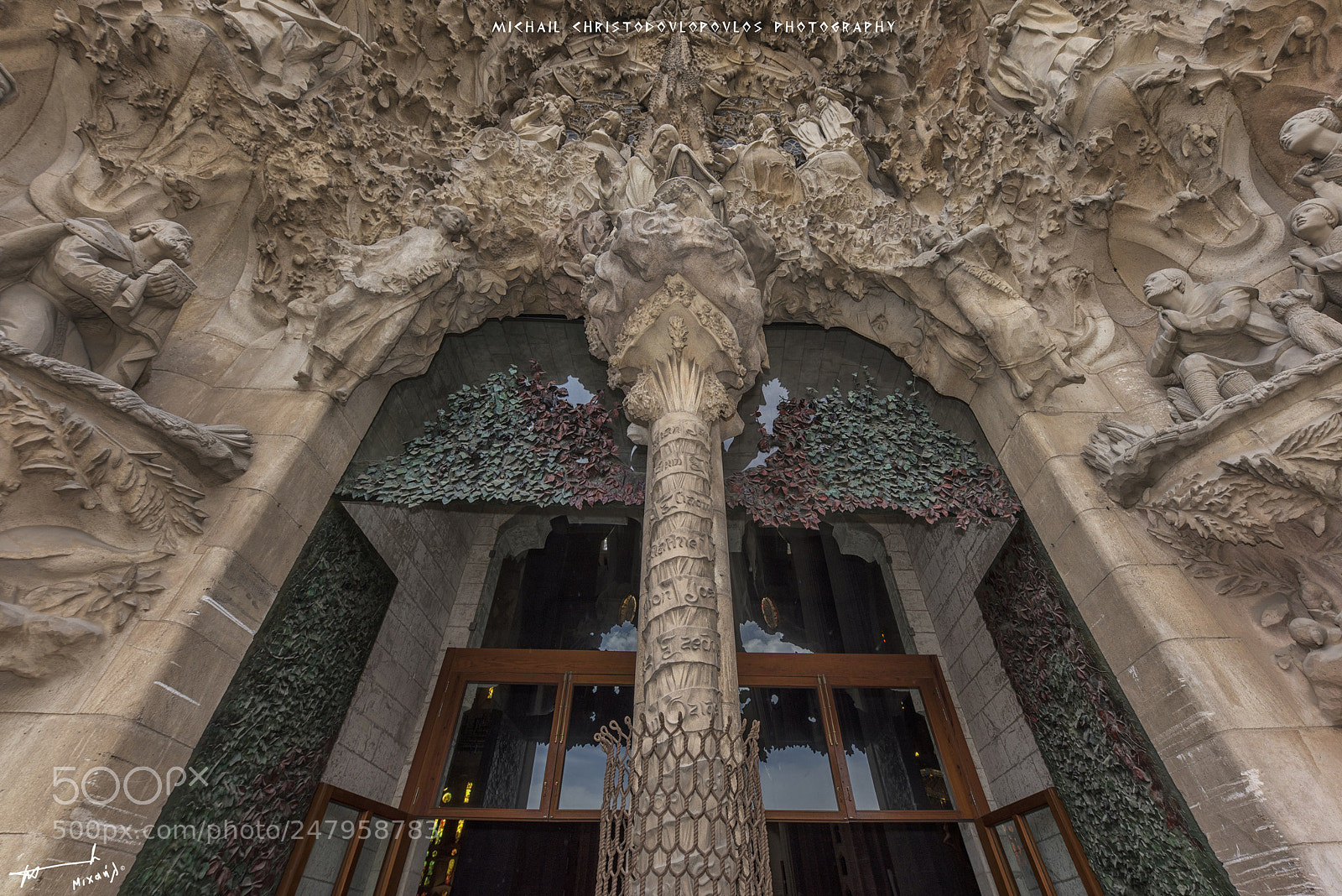 Nikon D810 sample photo. Sagrada familia photography
