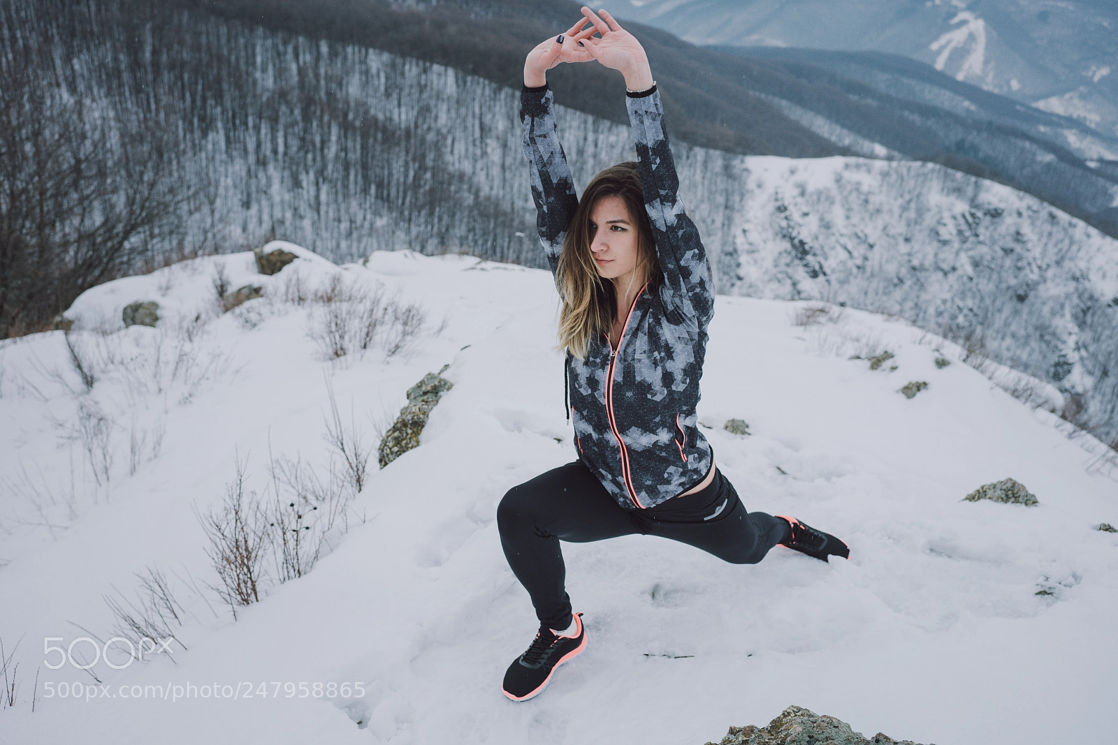 Sony a7R II sample photo. Forest girl photography