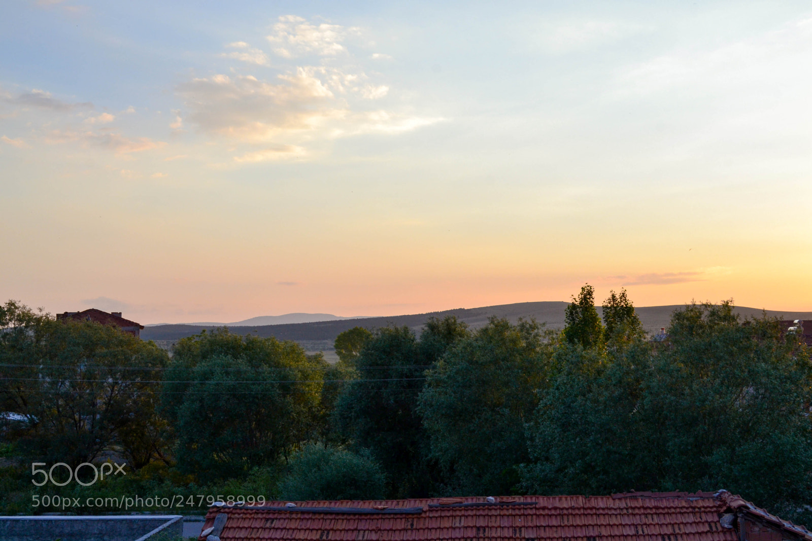 Nikon D3100 sample photo. Colourful sunset photography