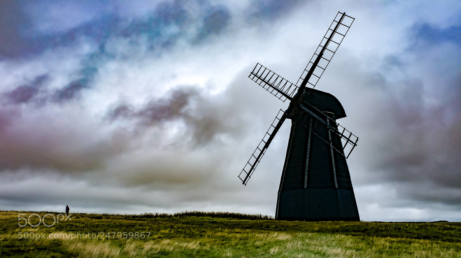Fujifilm X100F sample photo. Rottingdean windmill photography