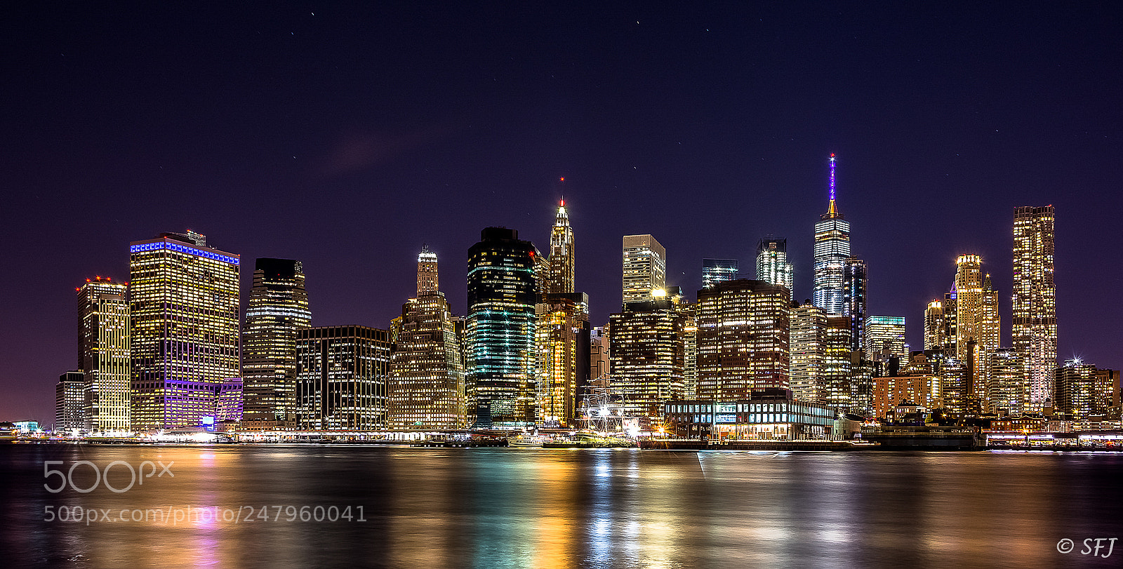 Nikon D7100 sample photo. Manhattan by night photography