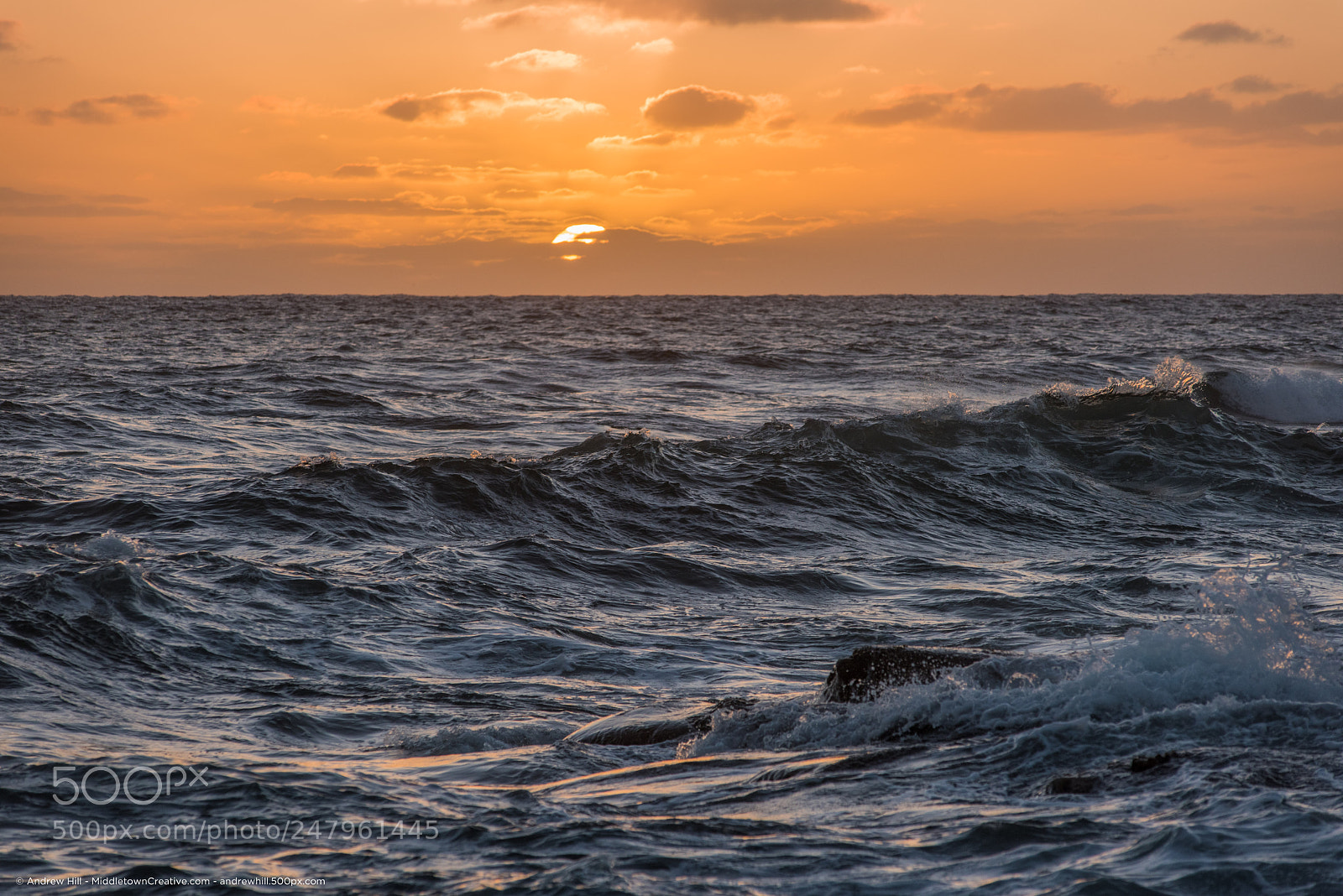 Nikon D810 sample photo. Morning waves photography
