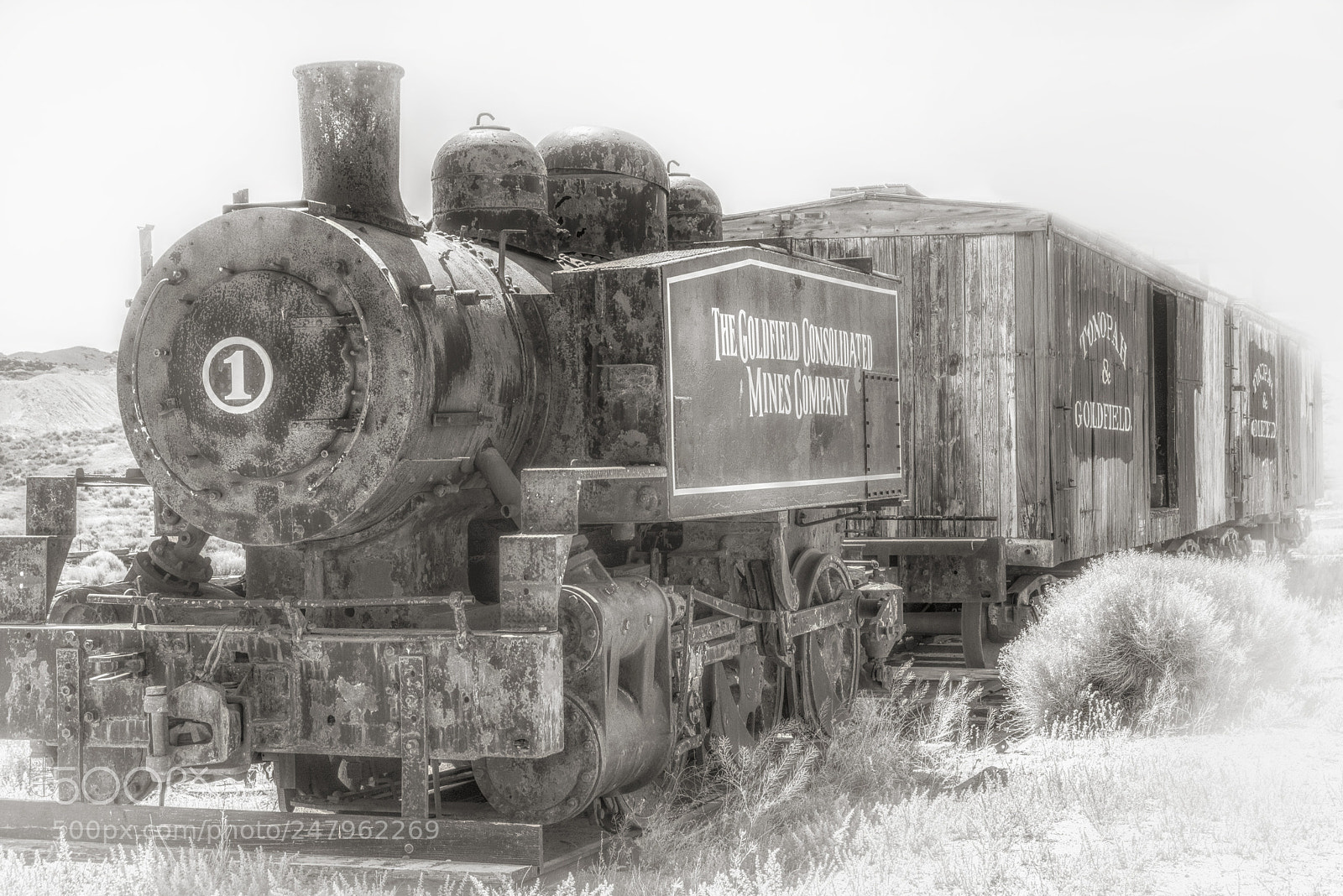 Nikon D800 sample photo. Ghost train photography