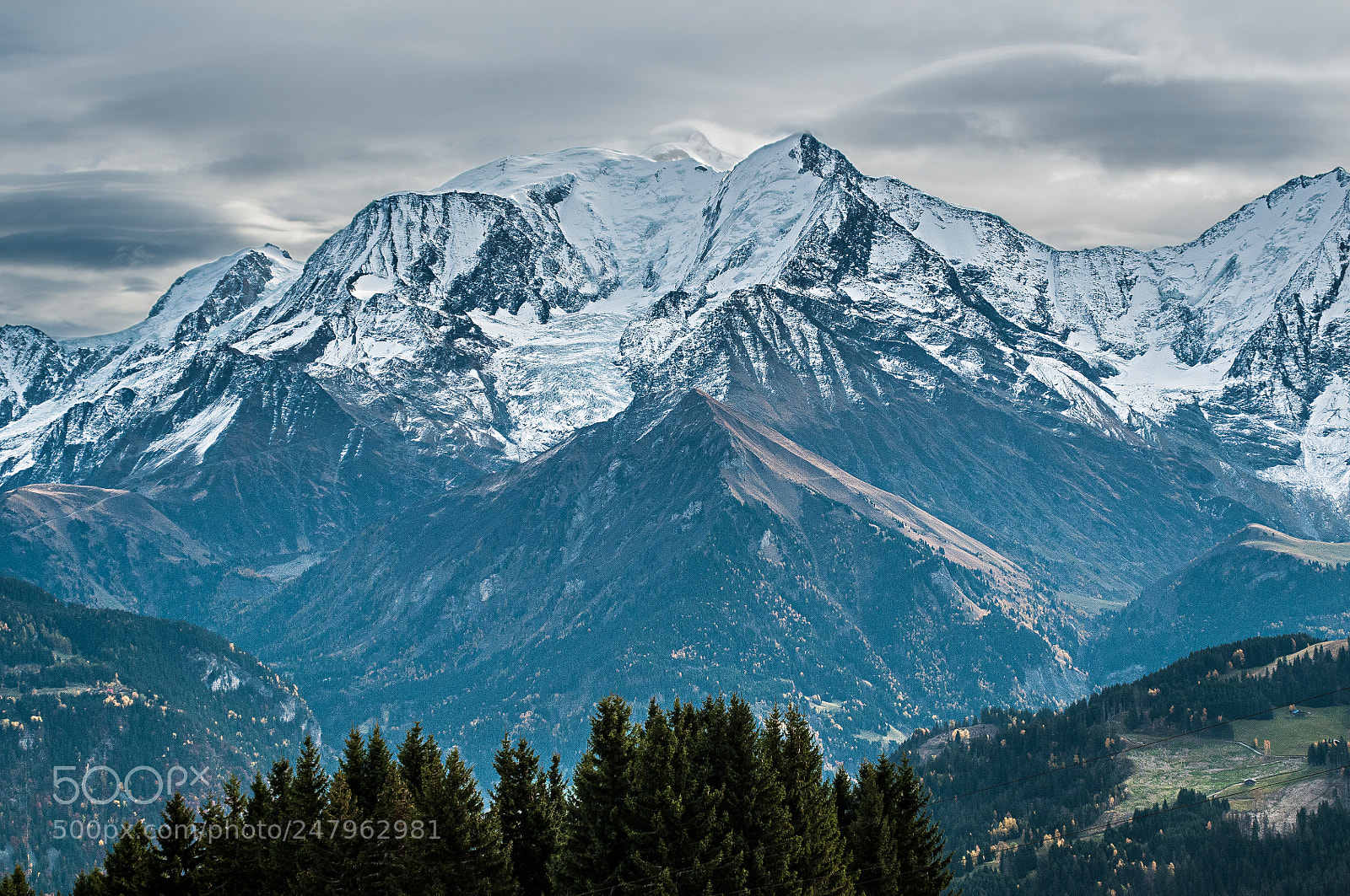 Nikon D300 sample photo. Mont blanc 2 photography