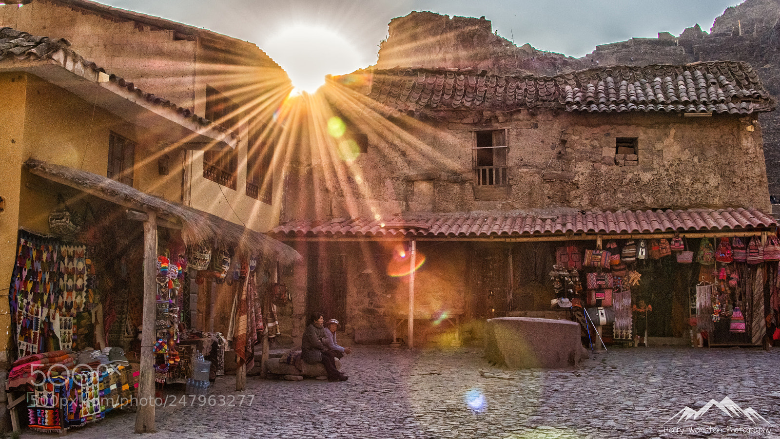 Nikon D810 sample photo. Ollantaytambo sunset photography