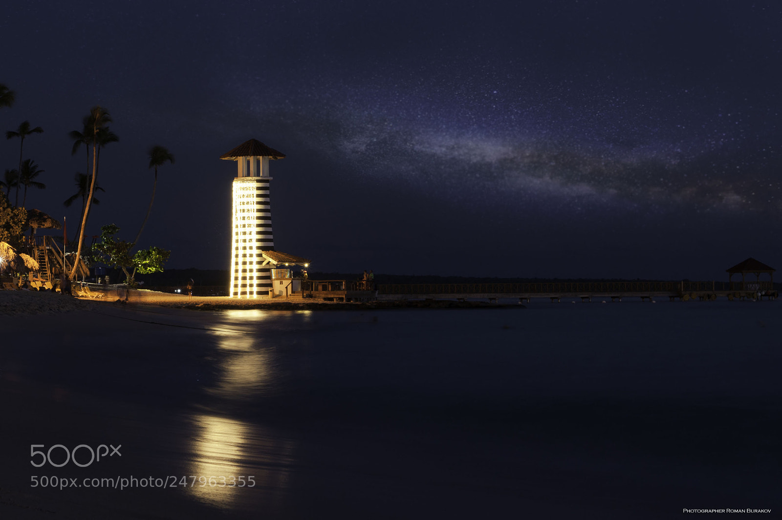 Sony Alpha DSLR-A380 sample photo. Caribbean night... photography