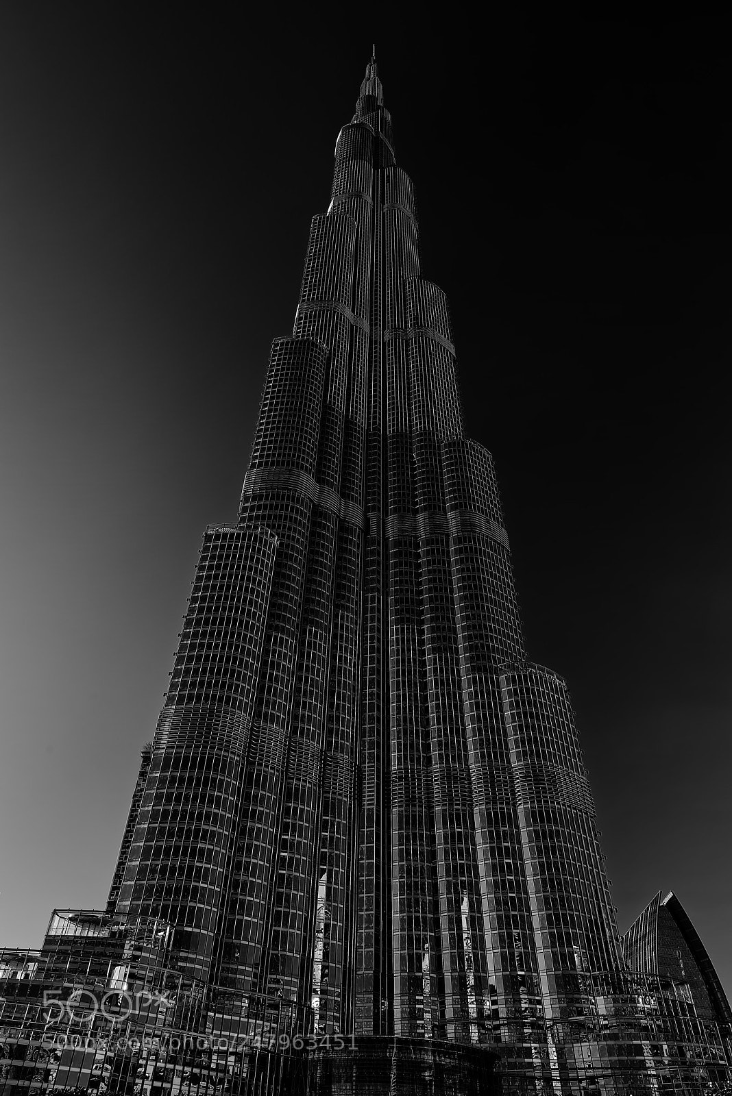 Nikon D800 sample photo. Burj khalifa photography