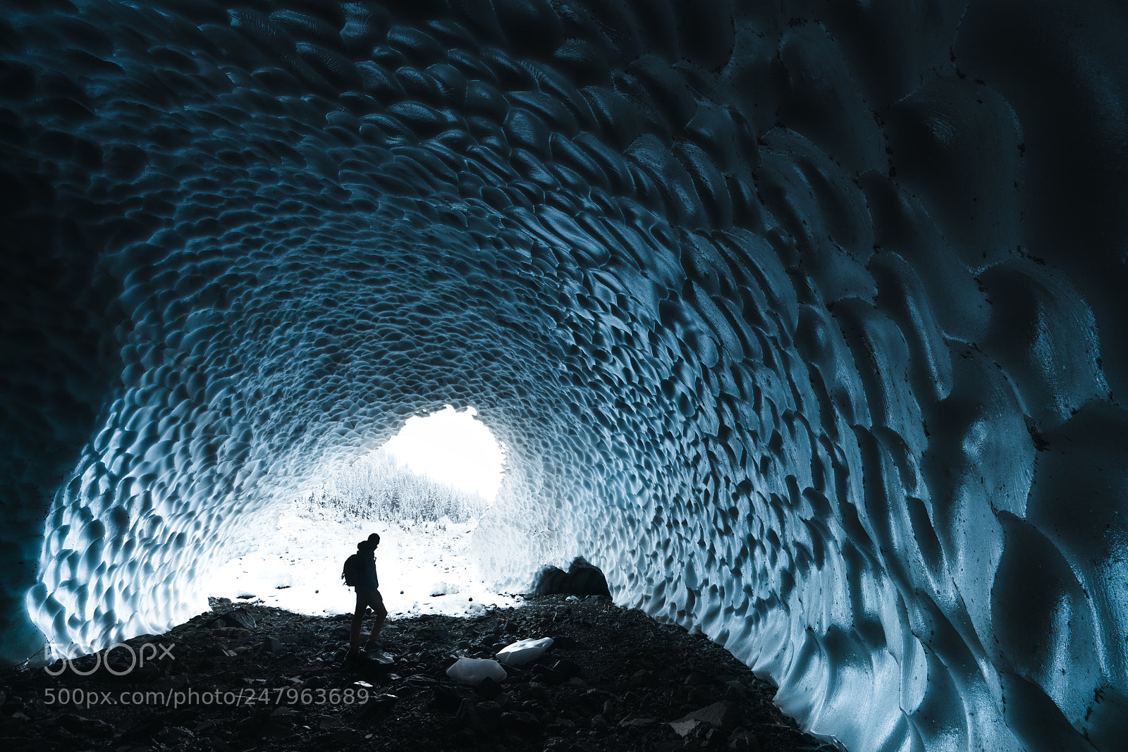 Sony a7R II sample photo. Big four ice caves photography