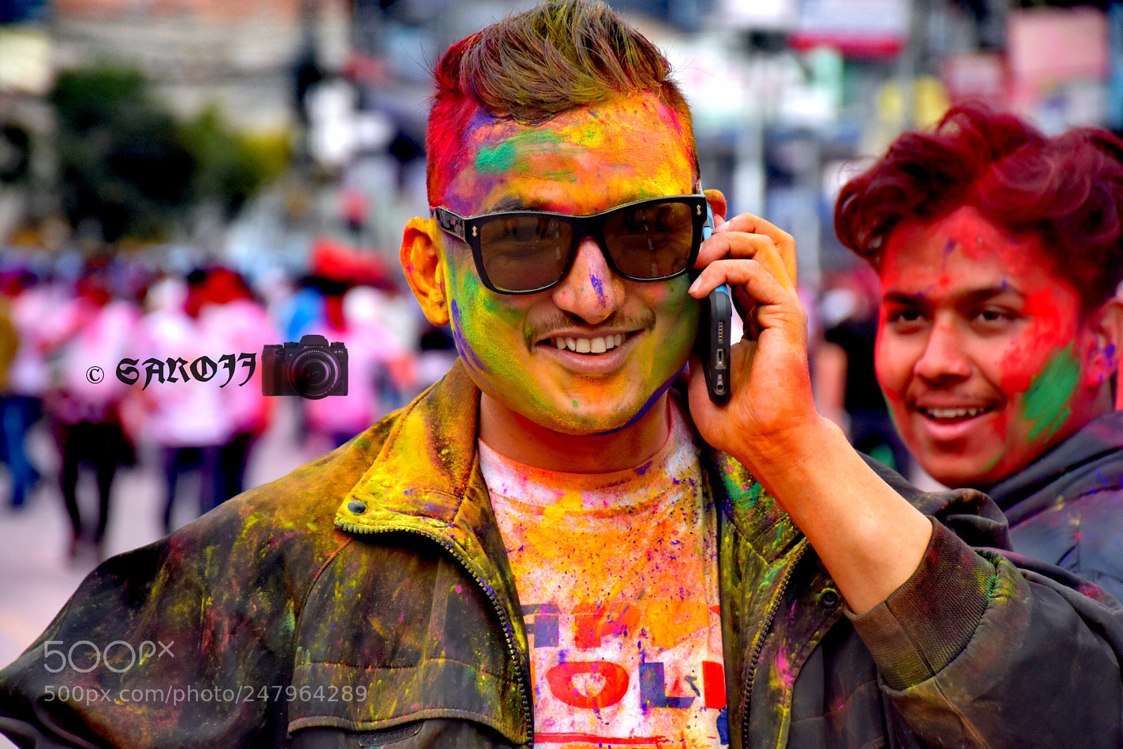 Nikon D7200 sample photo. Holi photography