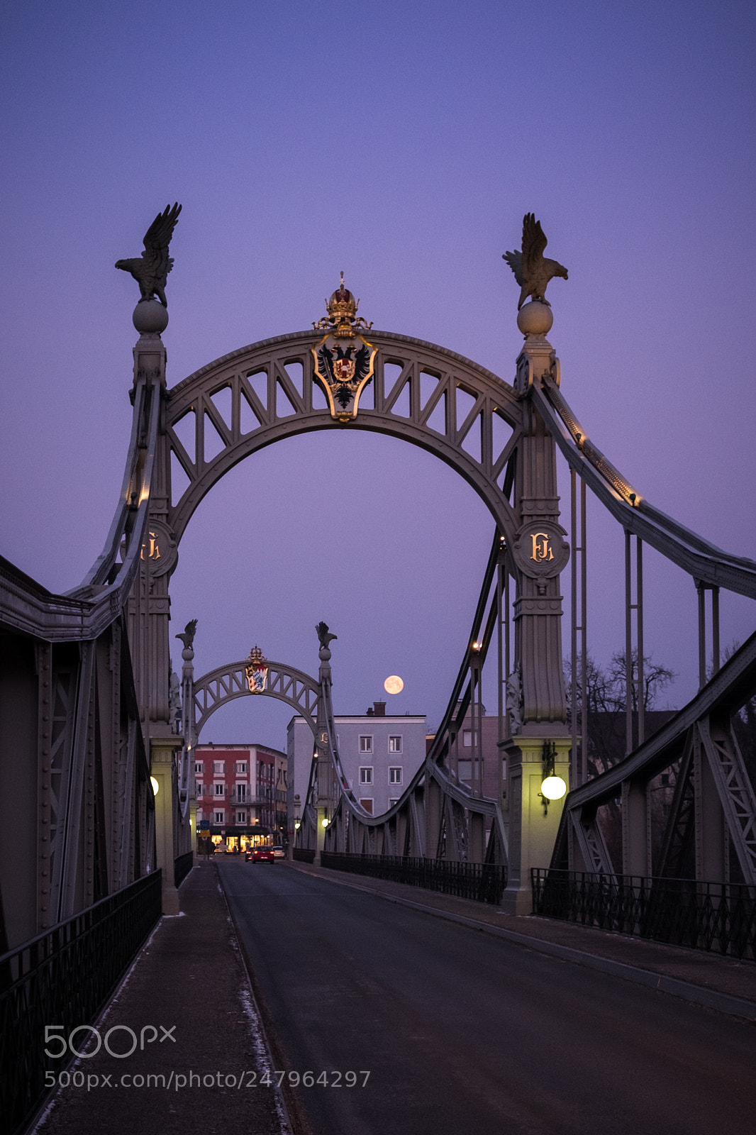 Fujifilm X-T10 sample photo. Salzachbrücke photography