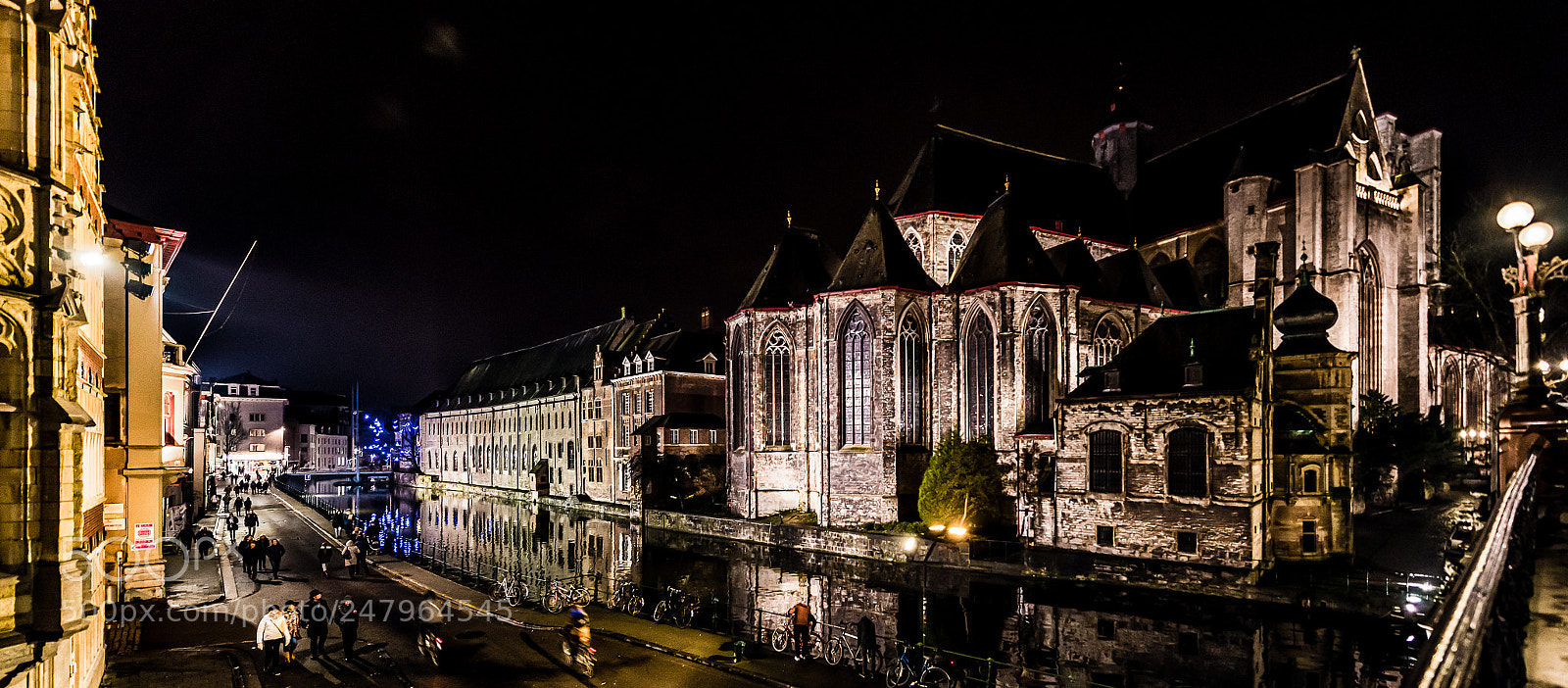 Nikon D810 sample photo. Gent night experimental photography