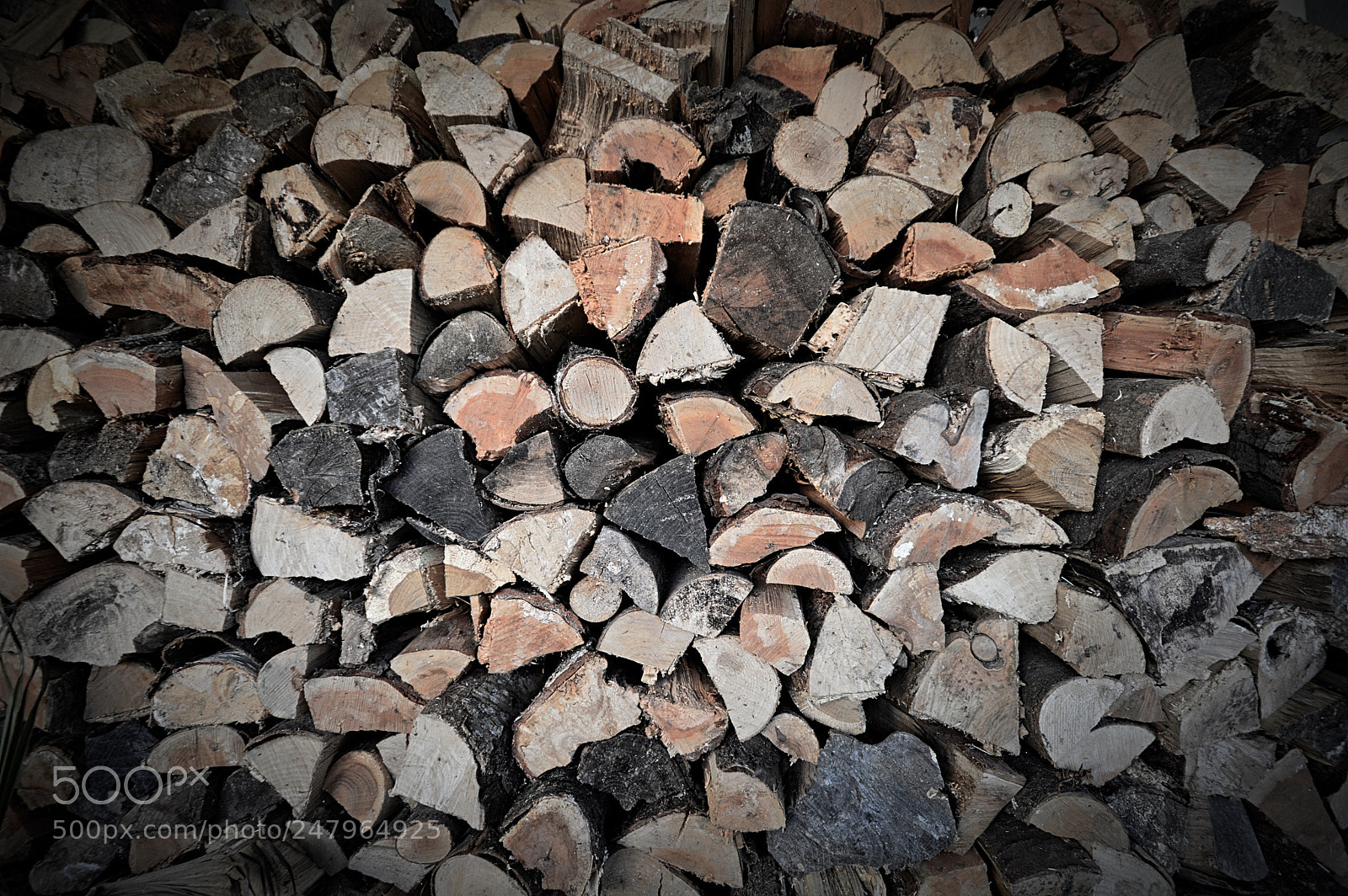Nikon D3200 sample photo. Firewood photography