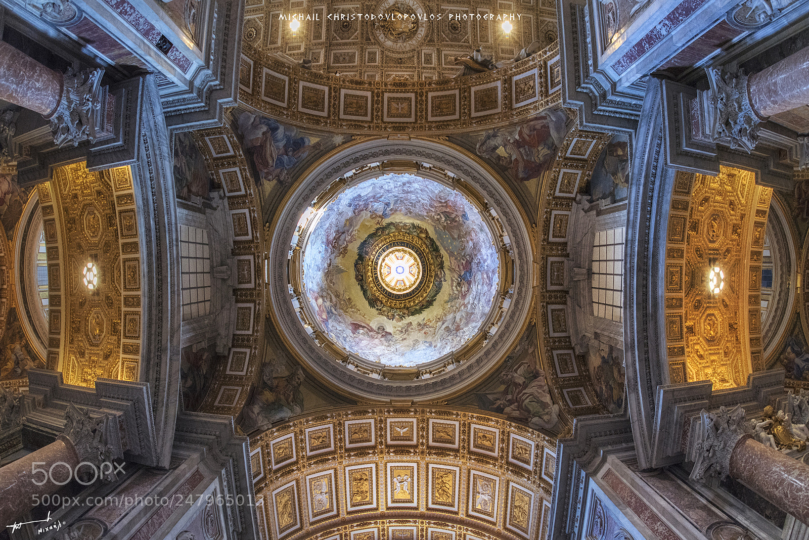 Nikon D810 sample photo. St. peter's basilica (vatican) photography