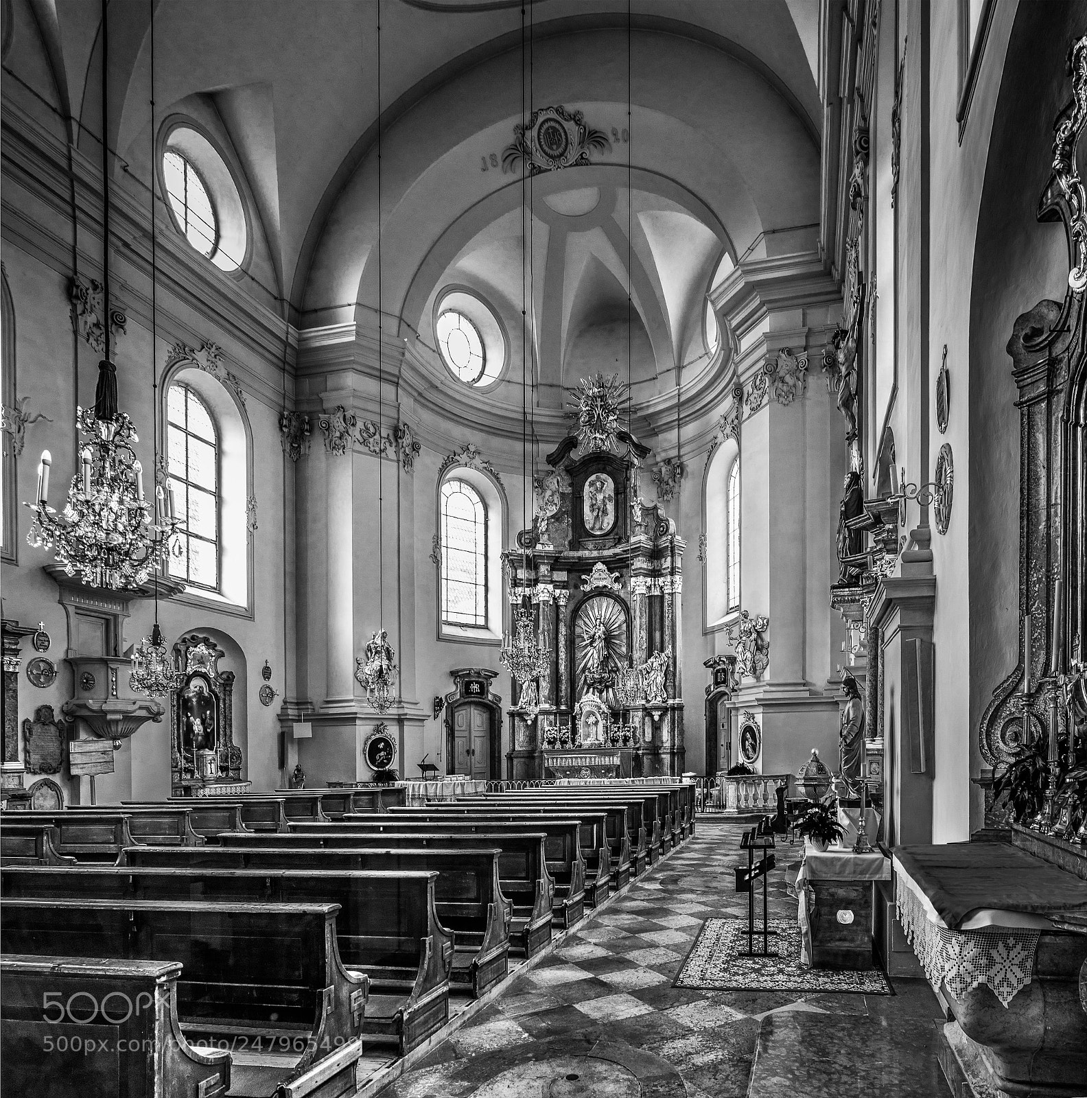 Sony a7R sample photo. St sebastiankirche photography